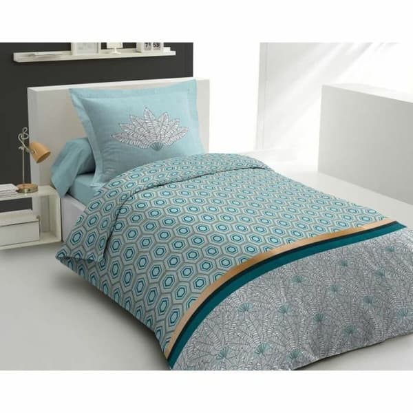 Dyne deksel sett HOME LINGE PASSION Grønn 140 x 200 cm
