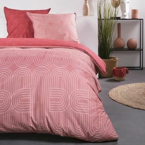 Dyne deksel sett TODAY Rosa 240 x 220 cm 3 Deler