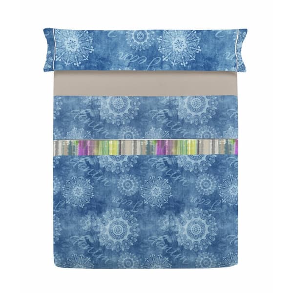 Dyne deksel sett Lois JEANS Grå Seng 180 260 x 230 cm 4 Deler