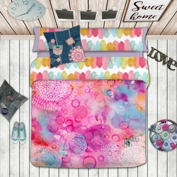 Dyne deksel sett Lois FESTIVAL P. Seng 90 150 x 230 cm 3 Deler