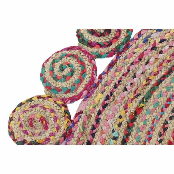 Matto DKD Home Decor Monivärinen Arabi (200 x 200 x 1 cm)