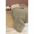 Pikkukuva 3 / 3: Untuvapeite Poyet  Motte Ruskea 400 g /m² 240 x 260 cm