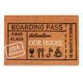 Pikkukuva 3 / 4: Kynnysmatto Boarding Pass Luonnollinen 60 x 1 x 40 cm (12 osaa)