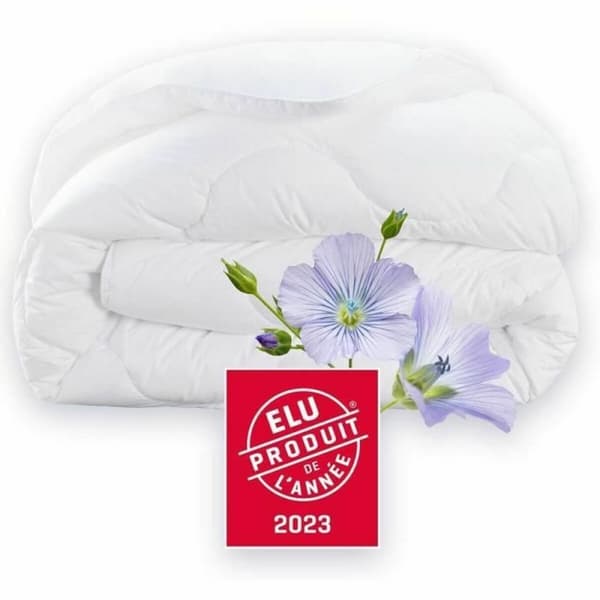 Peitto DODO Champs de Lin 140 x 200 cm Valkoinen 450 g/m²