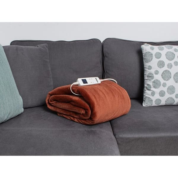 Elektroninen Viltti N'oveen EB655 180 x 130 cm Ruskea Pronssi