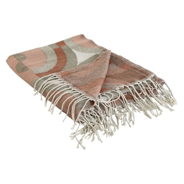 Sängyn peite Home ESPRIT Monivärinen Pinkki 130 x 170 cm