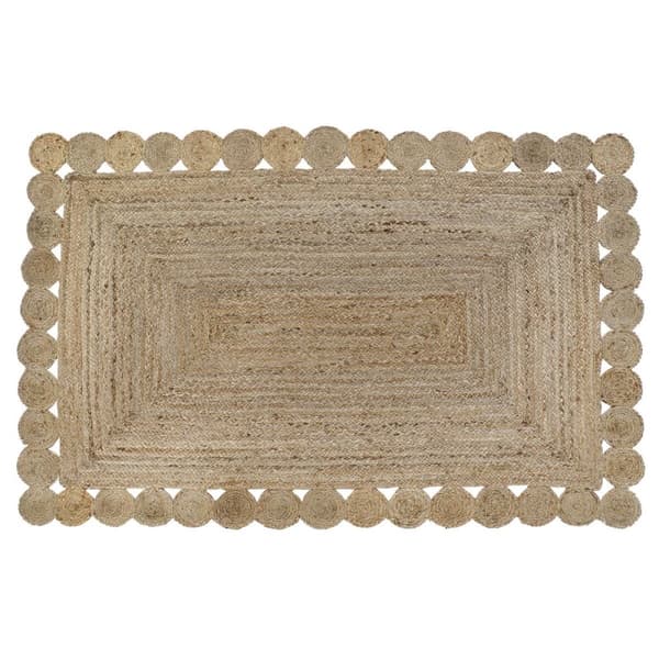 Gulvteppe DKD Home Decor Jute Brun 200 x 290 x 1 cm