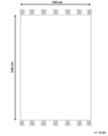 Miniatyrbilde 3 av 7: Teppe Flerfarget Ull Bomull 160 x 230 cm Kelim Håndvevd Dusker Lappemønster Boho Tilbehør Dekorativt