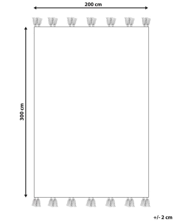 Teppe Flerfarget Ull Bomull 200 x 300 cm Kelim Håndvevd Dusker Lappemønster Boho Tilbehør Dekorativt