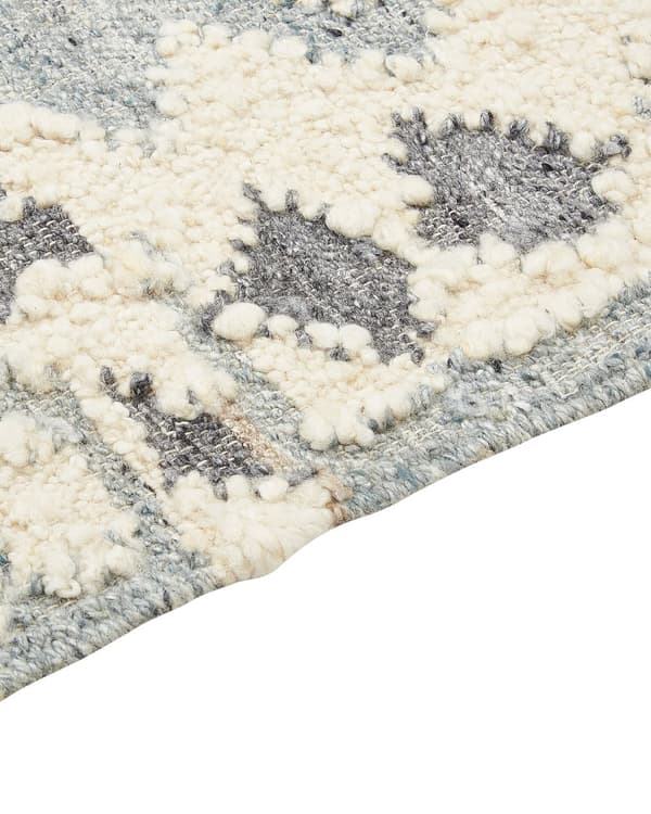 Teppe Flerfarget Ull Bomull 200 x 300 cm Kelim Håndvevd Dusker Boho Dekorativt Stue Soverom
