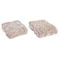 Miniatyrbilde 3 av 4: Sengelaken DKD Home Decor Lyse Rosa 150 x 125 x 1 cm (2 enheter)