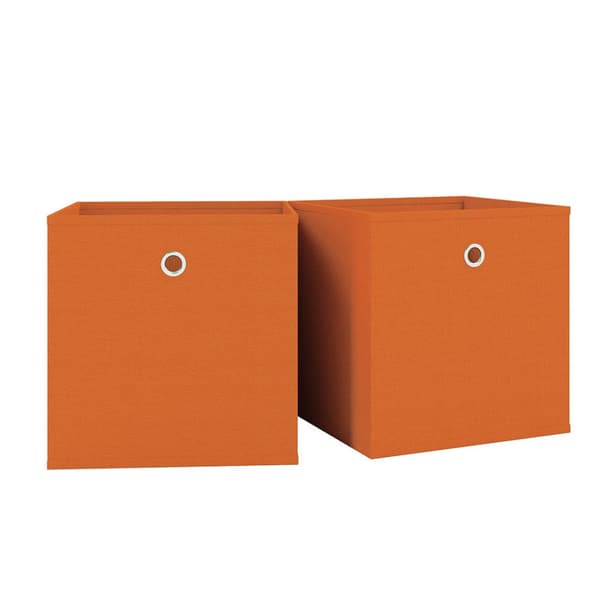 Boxas2 oppbevaringsboks oransje.