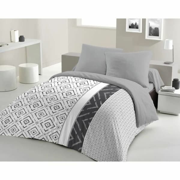 Täckslagsset HOME LINGE PASSION Dream Grå 220 x 240 cm