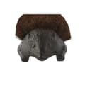 Miniatyrbillede 3 af 6: Dørmåtte Home ESPRIT Mørkebrun Jern 28 x 12,5 x 9,5 cm Pindsvin