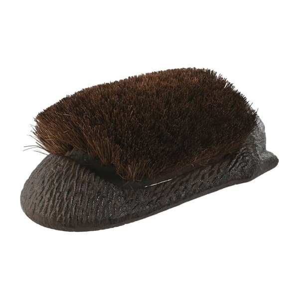 Dørmåtte Home ESPRIT Mørkebrun Jern 28 x 12,5 x 9,5 cm Pindsvin