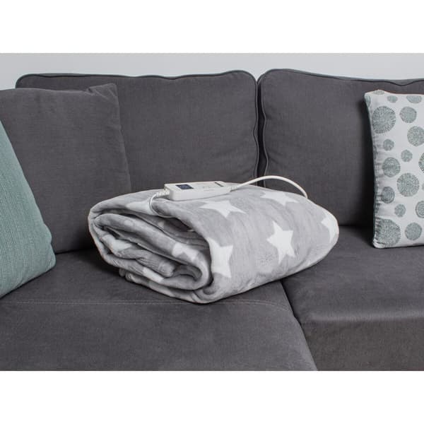 Elektroninen Viltti N'oveen EB651 180 x 130 cm Harmaa Tähdet
