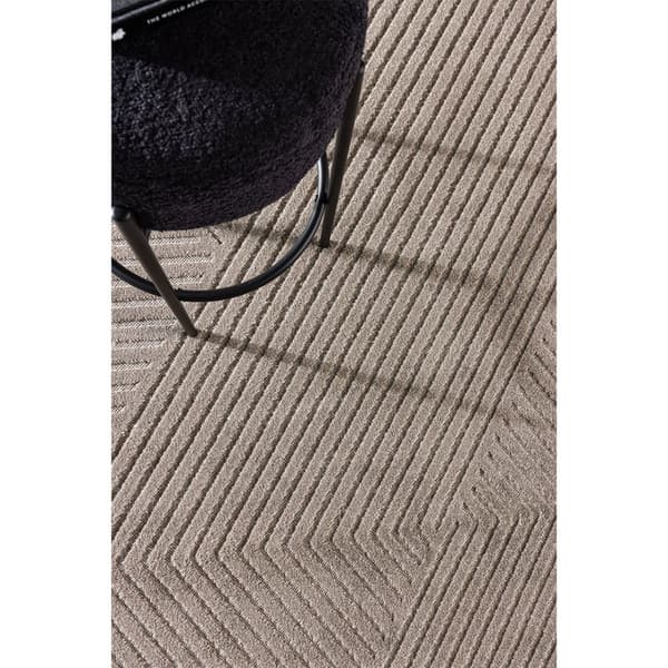 Aron teppe 200x290 cm brun.