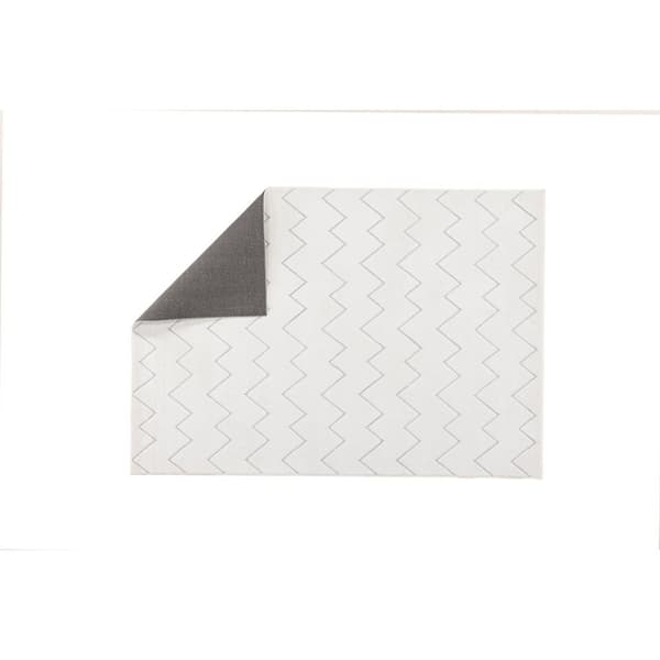Fia teppe 160x230 cm hvit.