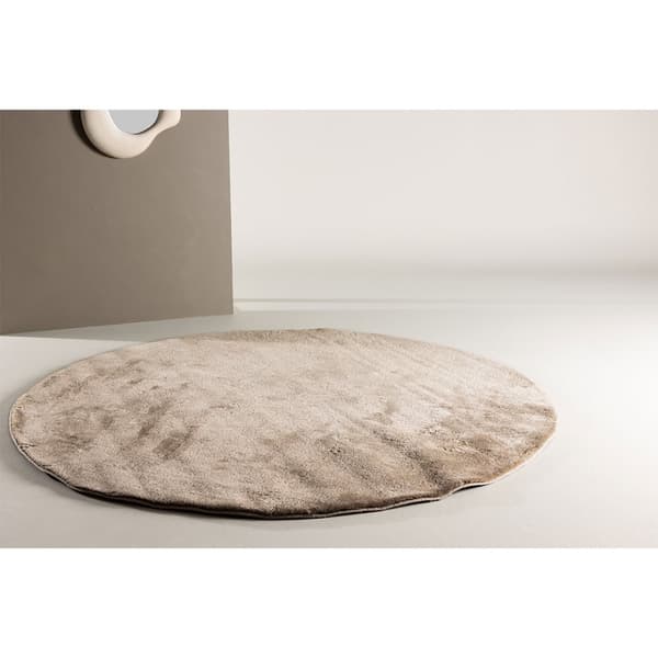 Blanca teppe Ø200 cm beige.