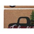 Miniatyrbilde 3 av 3: Dørmatte DKD Home Decor Hvit Brun Rød Grønn PVC Kokosfiber 60 x 40 x 1,5 cm (2 enheter)