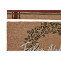 Miniatyrbilde 3 av 3: Dørmatte DKD Home Decor Hvit Brun Rød Grønn PVC Kokosfiber 60 x 40 x 1,5 cm (2 enheter)