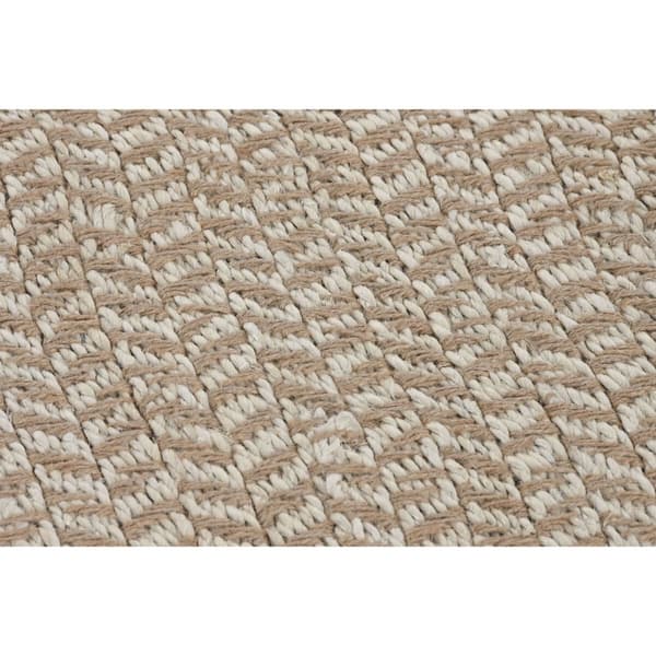 Tæppe Home ESPRIT Hvid Natur 150 x 1 x 230 cm