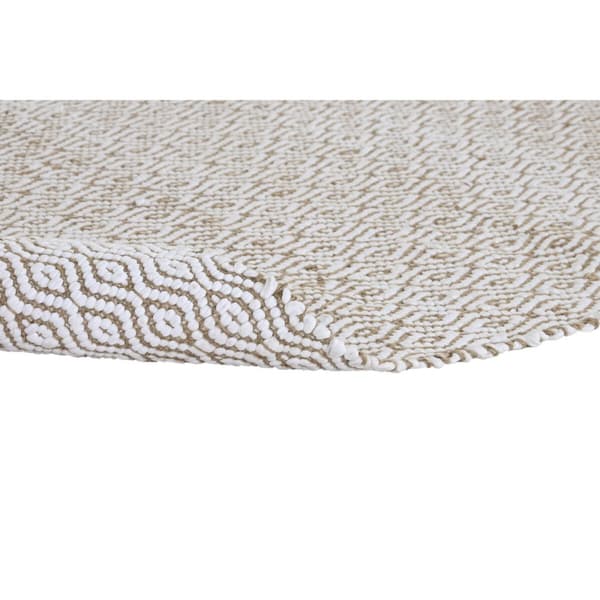 Matta Home ESPRIT Vit Naturell 150 x 1 x 230 cm