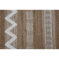 Miniatyrbild 4 av 5: Matta Home ESPRIT Vit Brun Boho 200 x 300 x 1 cm