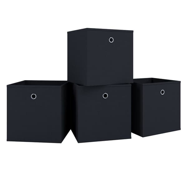 Boxas4 opbevaringskasse sort.