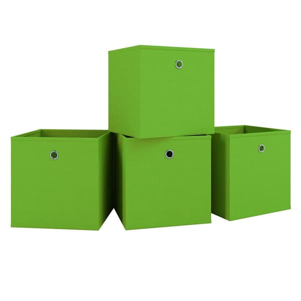 Boxas4 opbevaringskasse grøn.