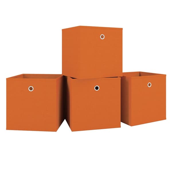 Boxas4 opbevaringskasse orange.