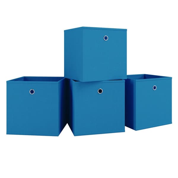 Boxas4 opbevaringskasse blå.