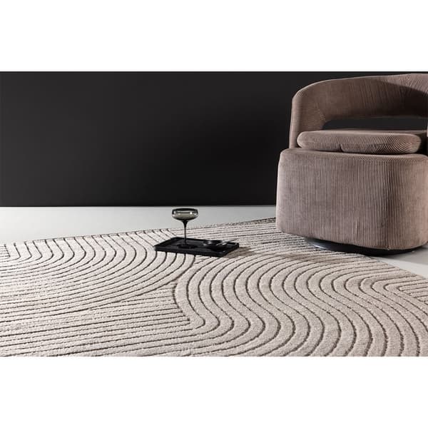 Vince matta 200x290 cm brun.