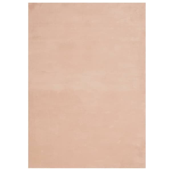 Mjuk matta HUARTE med kort lugg tvättbar rosa 200x280 cm
