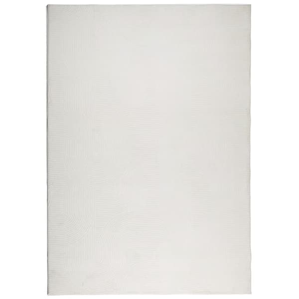 Matta IZA kort lugg skandinavisk look gräddvit 160x230 cm