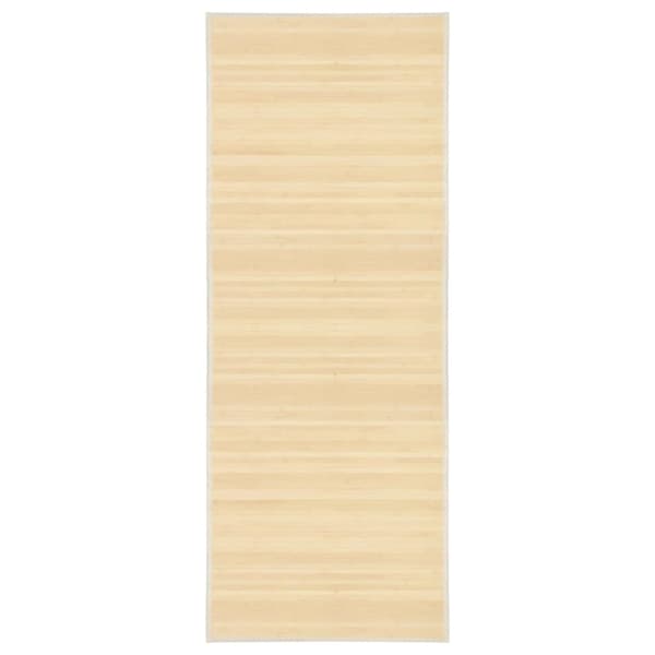 Bambumatta 80x200 cm naturlig