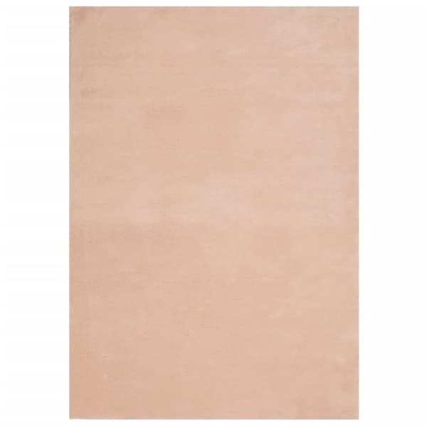 Mjuk matta HUARTE med kort lugg tvättbar rosa 140x200 cm