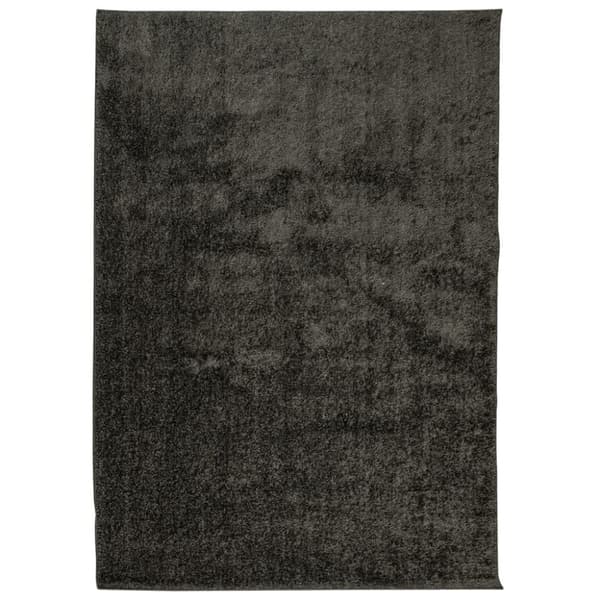 Matta ISTAN långluggad glansig antracit 120x170 cm