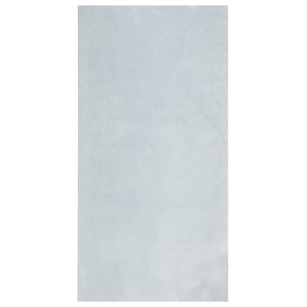 Mjuk matta HUARTE med kort lugg tvättbar blå 100x200 cm