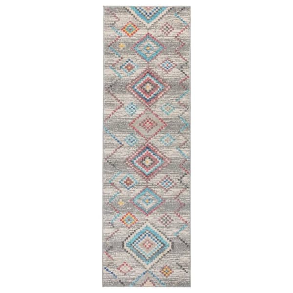 Golvmatta ARBIZU inomhus/utomhus vintage design 80x250 cm