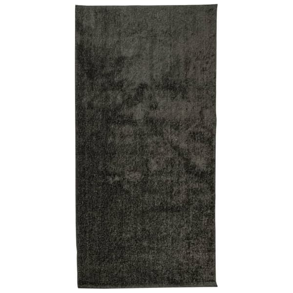Matta ISTAN långluggad glansig antracit 100x200 cm