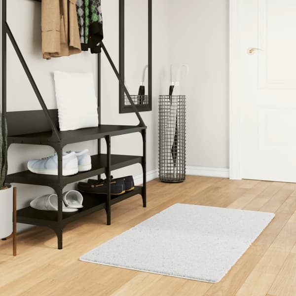 Matta OVIEDO kort lugg grå 60x110 cm