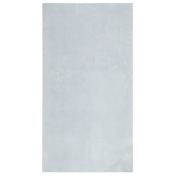 Mjuk matta HUARTE med kort lugg tvättbar blå 80x150 cm