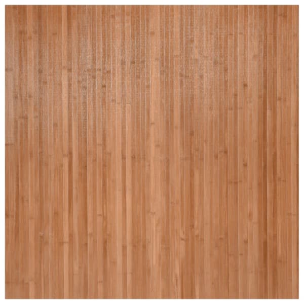 Matta rektangulär naturlig 100x100 cm bambu