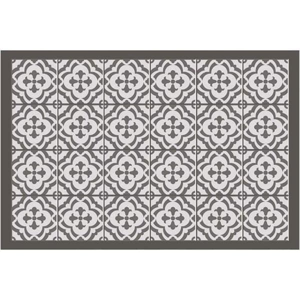 Vinylmatta - HOME MAISON - Rektangulär - Taupe - 50 x 75 cm - Modern
