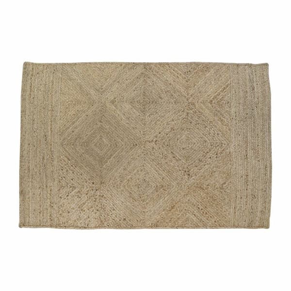 Matta DKD Home Decor Brun Naturell 160 x 230 x 1 cm