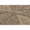 Miniatyrbild 3 av 4: Matta DKD Home Decor 150 x 0,5 x 150 cm Naturell Polyester Sjögräs