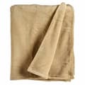 Miniatyrbild 2 av 3: Fleece Blanket Beige (125 x 0,5 x 150 cm) (12 antal)