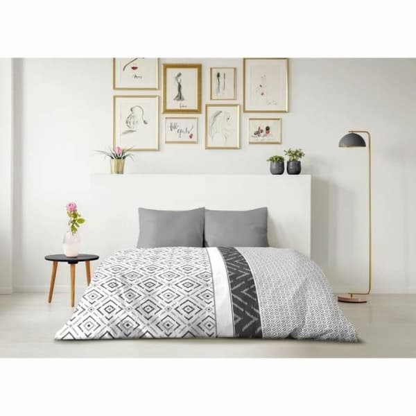 Täckslagsset HOME LINGE PASSION Dream Grå 220 x 240 cm