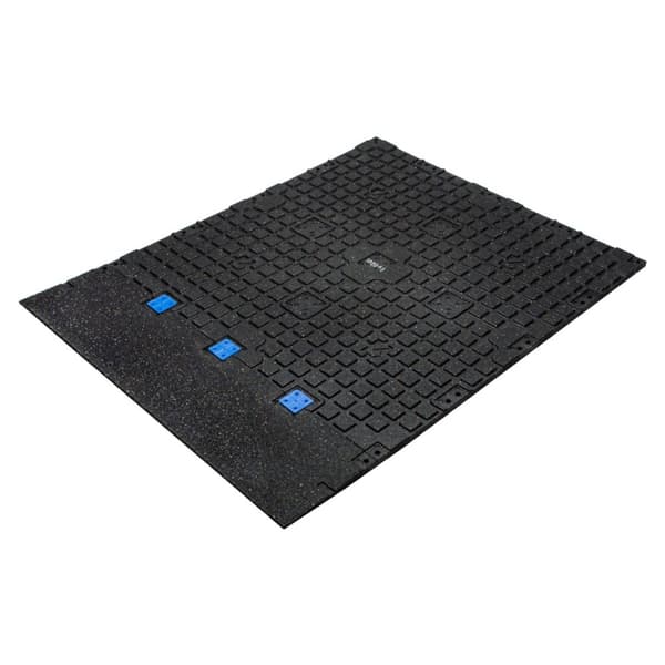 Gummikant sportgolv 'DESERT' - 100x25 cm - 20 mm